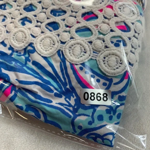 Lilly Pulitzer My Fans Target 20th Anniversary Dress Multicolor Paisley V Neck 4 - Picture 10 of 10